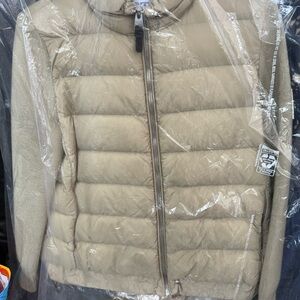 Mackage Tan Bomber Jacket